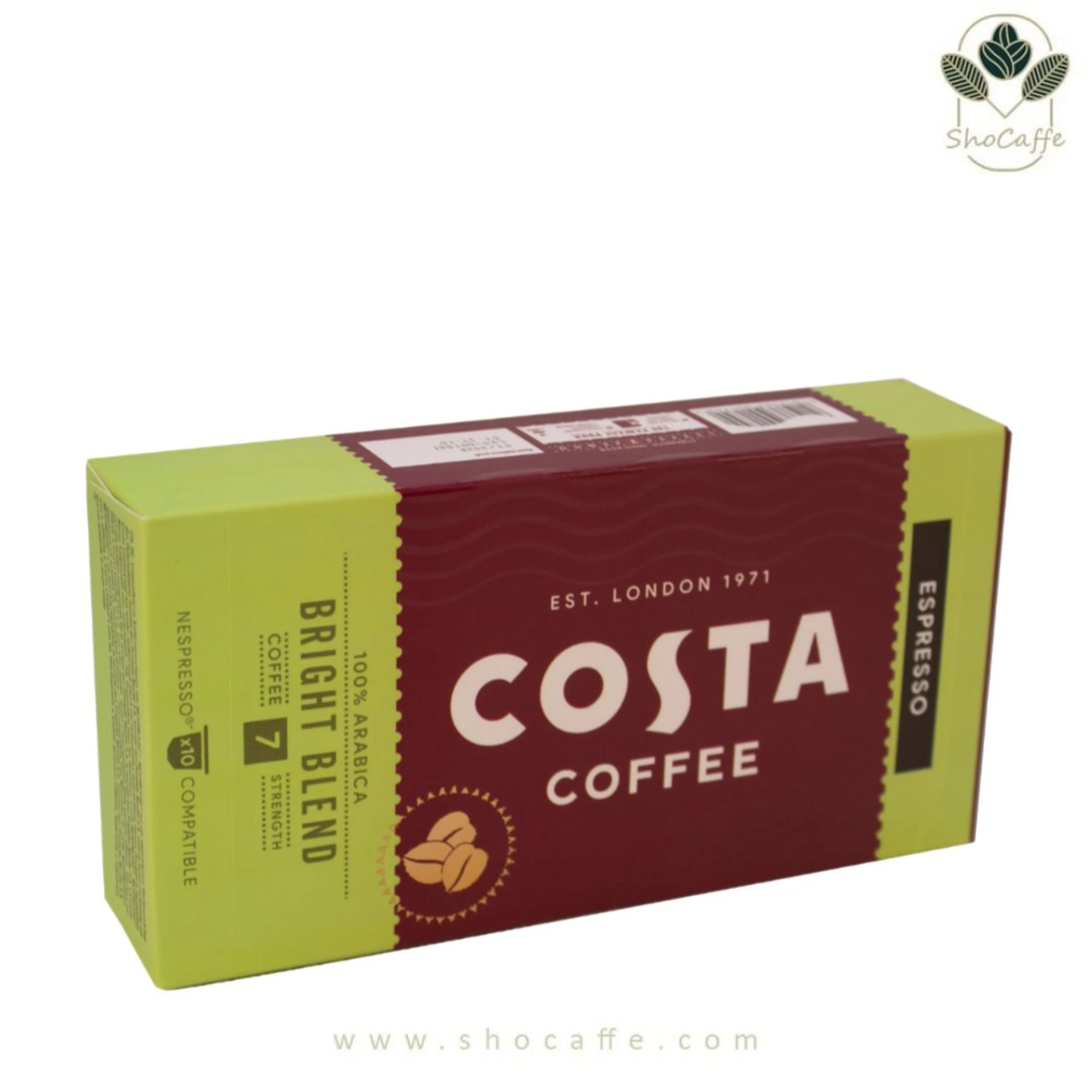 کپسول قهوه نسپرسو کاستا اسپرسو Costa Espresso